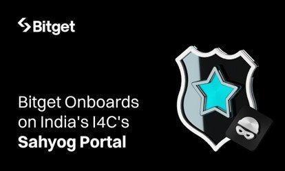 Bitget Onboards on India's I4C’s Sahyog Portal to Support Local Law Enforcement