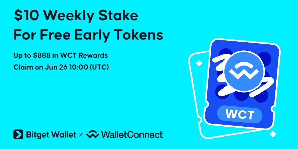 Bitget Wallet's Fomo Thursdays to Distribute 100,000 WalletConnect Tokens via Solana