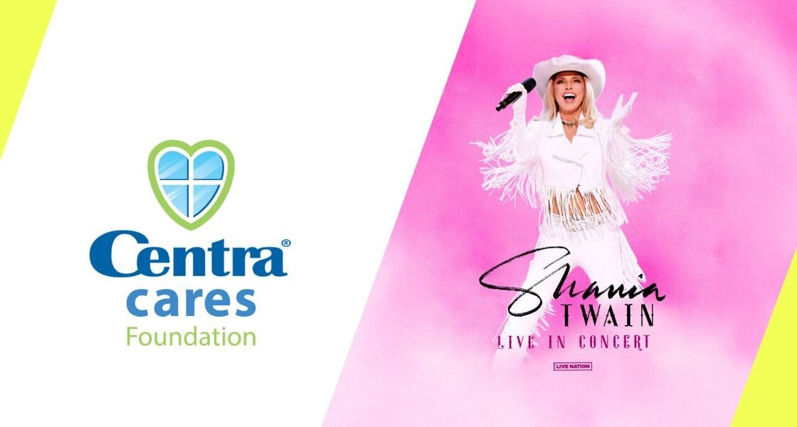 Centra Windows Joins Forces with the Shania Twain Foundation to Empower Calgary’s Youth – Offering a Chance to Win Concert Tickets