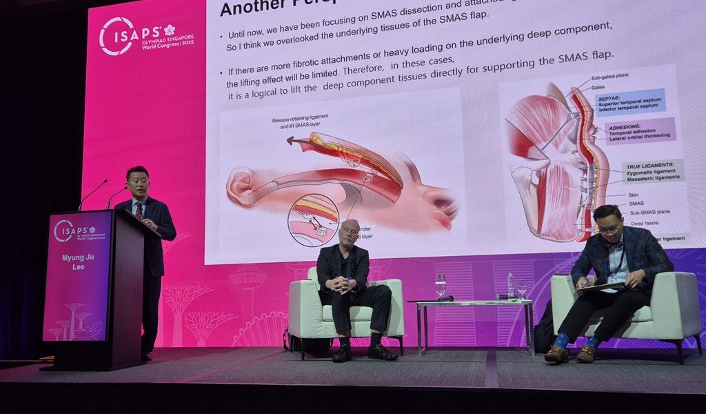 Dr. Myung Ju Lee Shared Enhanced Deep-Plane Facelift Technique at ISAPS Olympiad World Congress