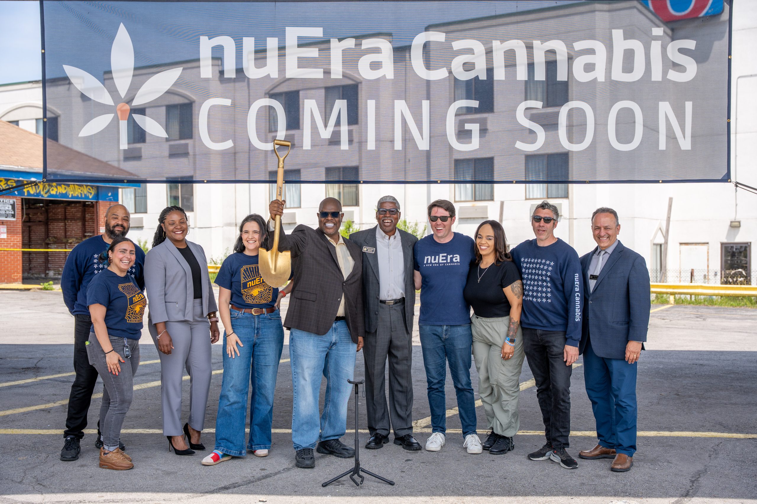 Harvey Celebrates nuEra Cannabis Opening with Groundbreaking Ceremony