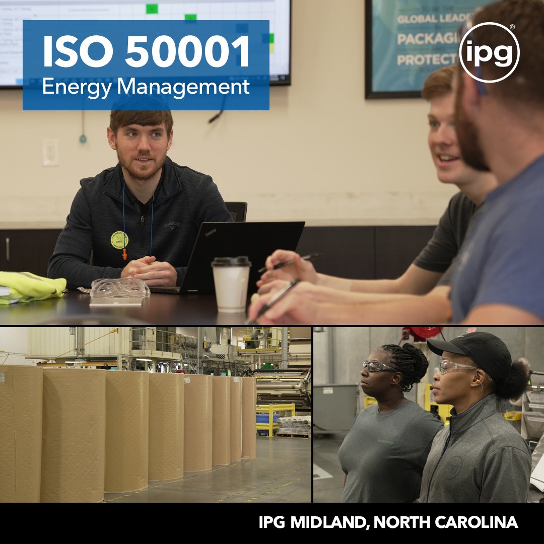 IPG Midland, NC Manufacturing Facility Achieves ISO 50001 Certification