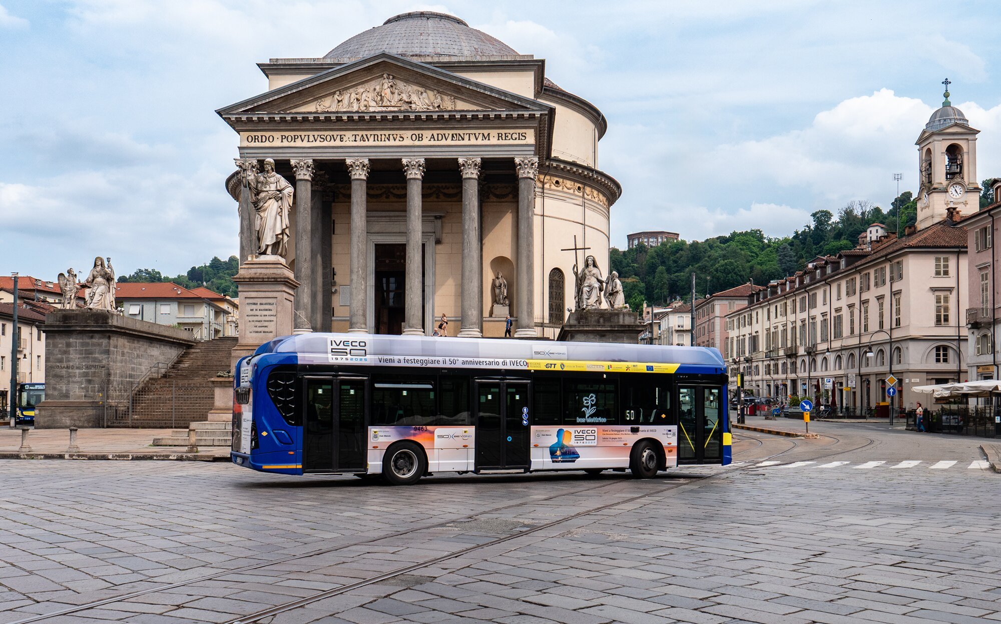 IVECO celebrates its 50th anniversary and sets in motion the spirit of the future