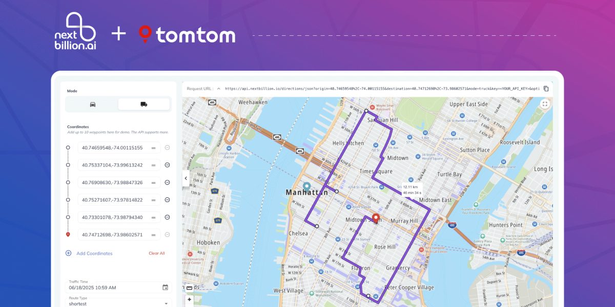 NextBillion.ai selects TomTom Orbis Maps to deliver enhanced enterprise-grade solutions globally