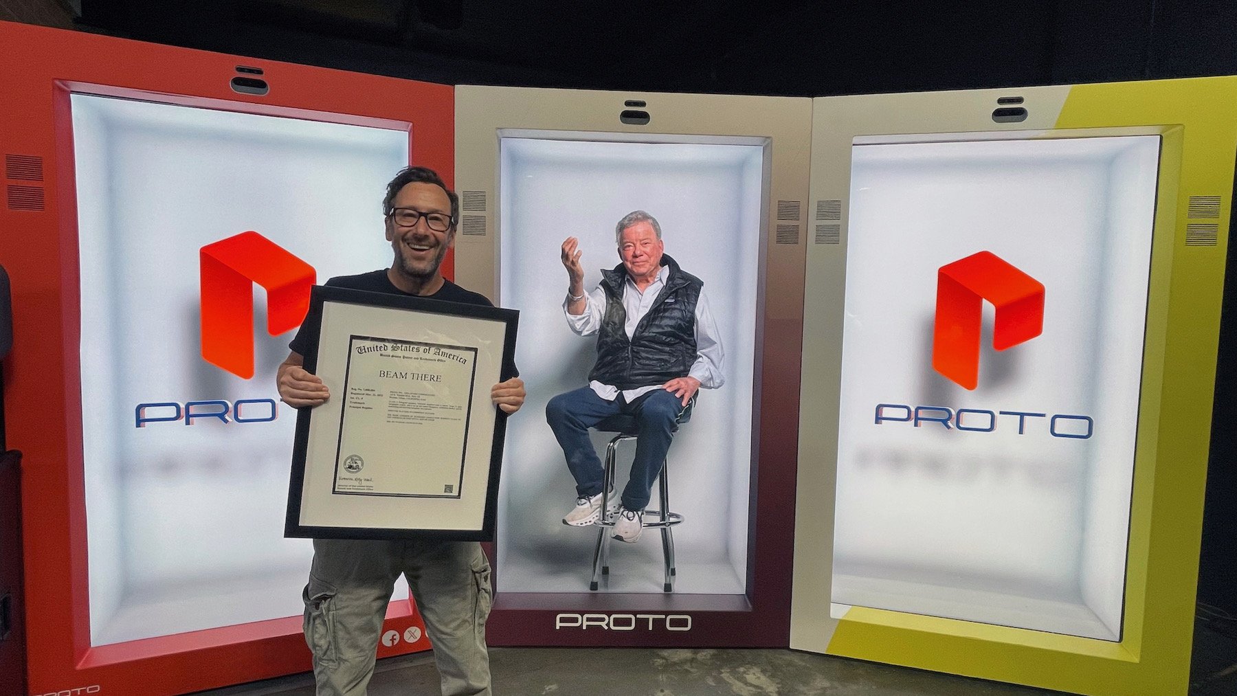 Proto Hologram Secures Federal Trademark for “Beam There”