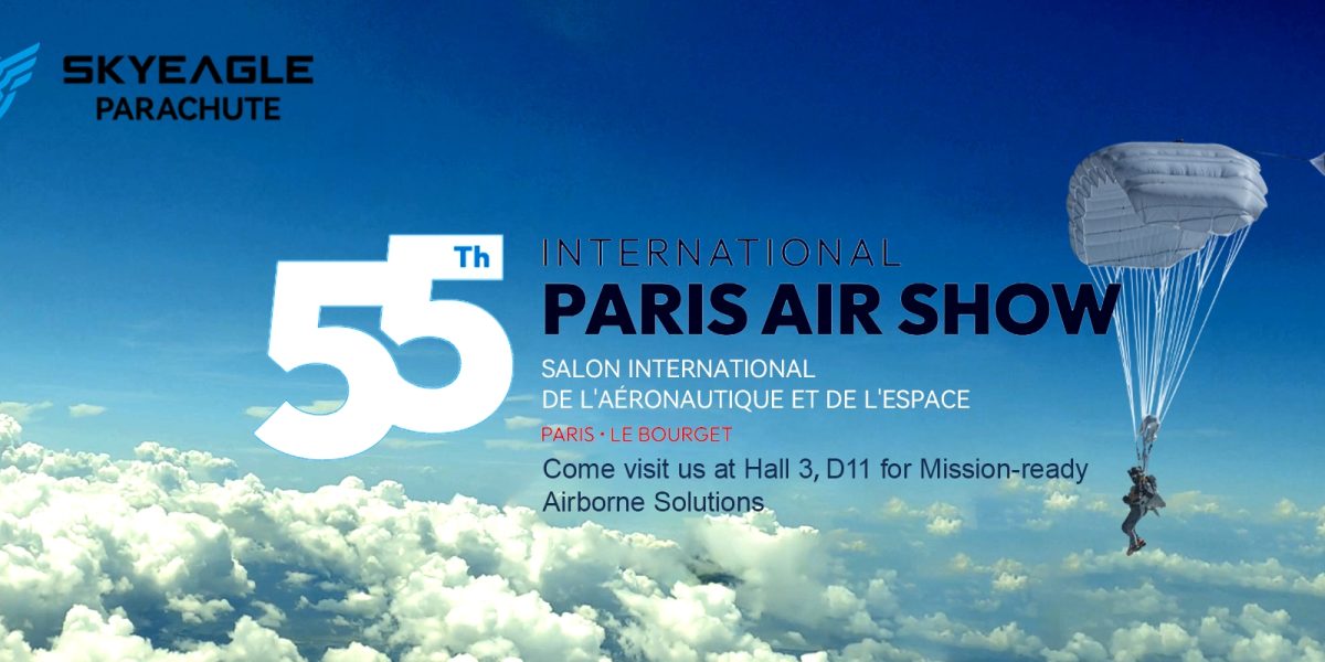 SkyEagle to Showcase Mission-Ready Parachutes at Paris Air Show 2025