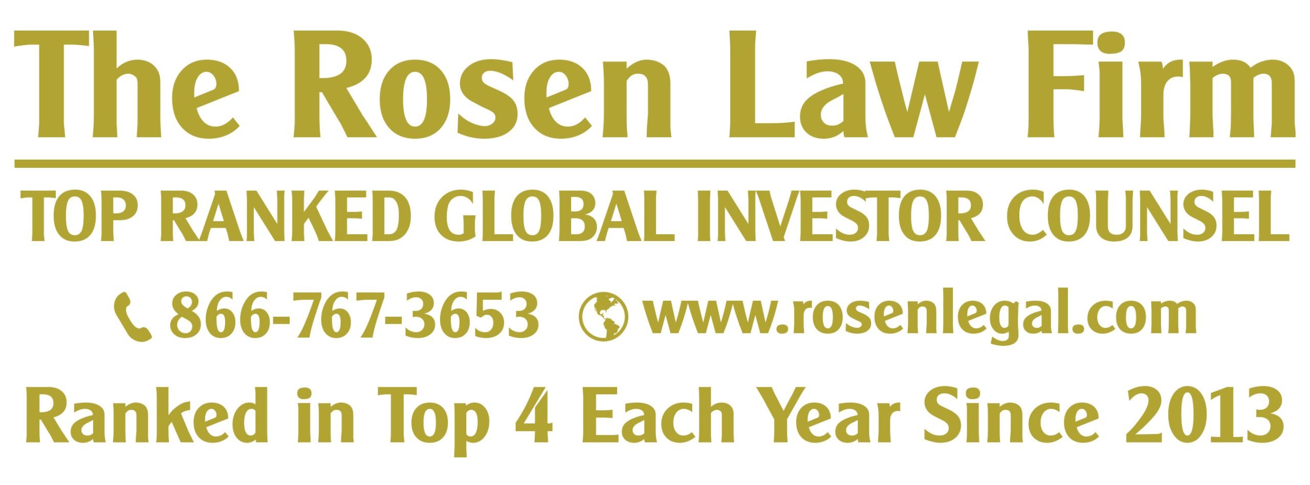 WGS Investor News: If You Have Suffered Losses in GeneDx Holdings Corp. (NASDAQ: WGS), You Are Encouraged to Contact The Rosen Law Firm About Your Rights
