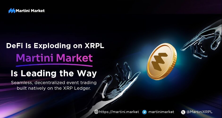 XRP DeFi Breakout: Martini Market Presale Soars Past 40% as Confidence Grows Amid Market Uncertainty