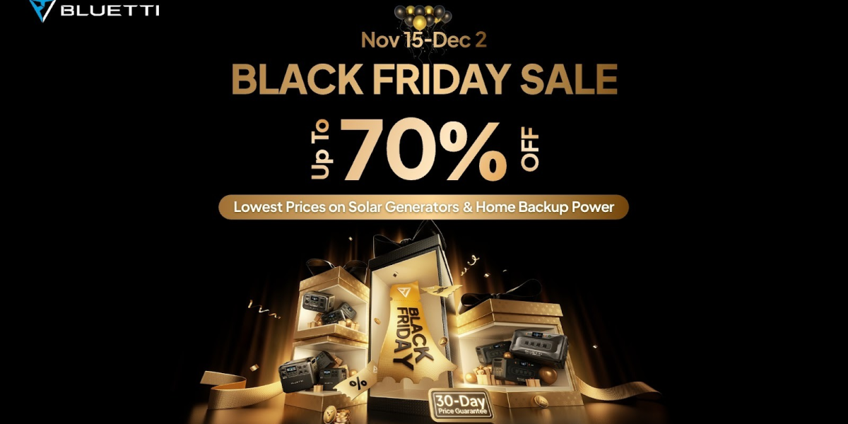 BLUETTI Kicks Off Black Friday in Canada with Massive Savings on Reliable Power for Home and Outdoors