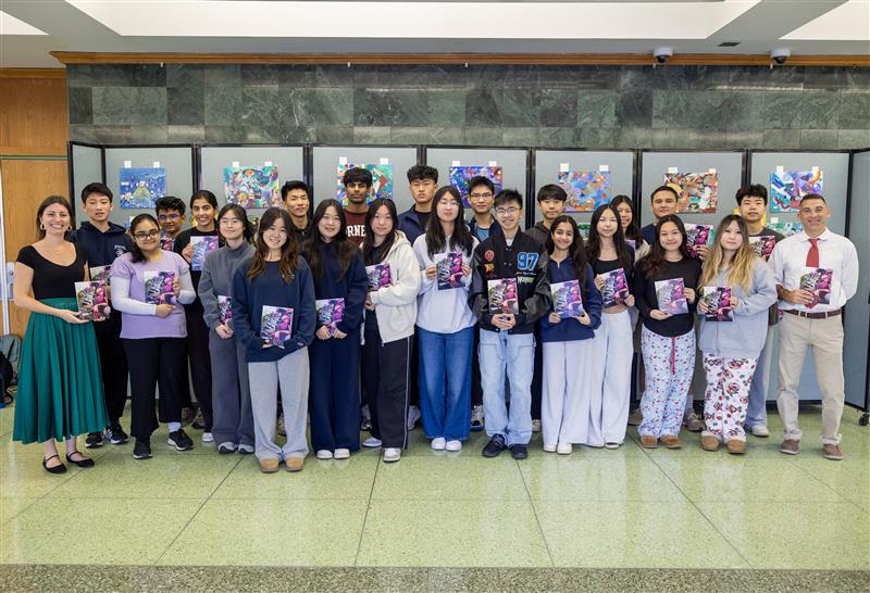 Canon U.S.A., Inc. and Jericho High School Celebrate the 2025 Future Authors Project and Release of Original Book, ‘Inkstrumental’