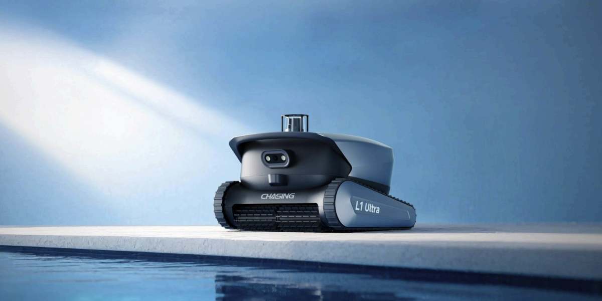CHASING L1 Ultra: Redefining Pool Cleaning with 360° LiDAR Mapping and AI Vision