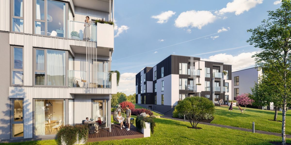 Launch of the Leedri apartment development project (Tartu county, Estonia)