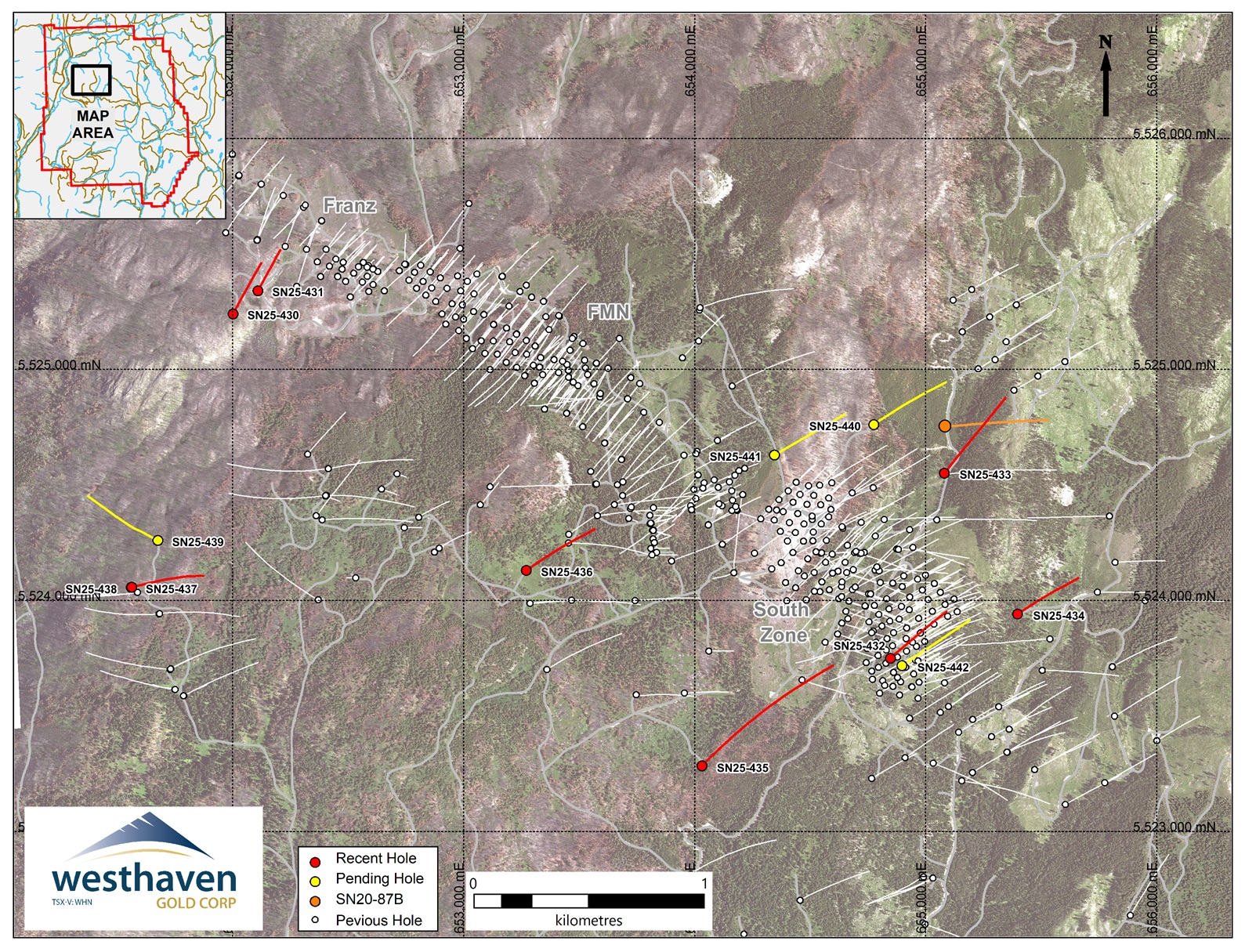 Westhaven Advances Exploration and Development Programs at Shovelnose Gold Project, Southern British Columbia