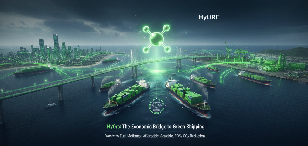 HyOrc Positions Green Methanol as the Economic Solution to Shipping’s Decarbonization Challenge