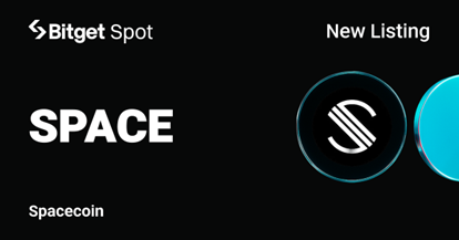 Bitget lists Spacecoin (SPACE) for Spot Trading