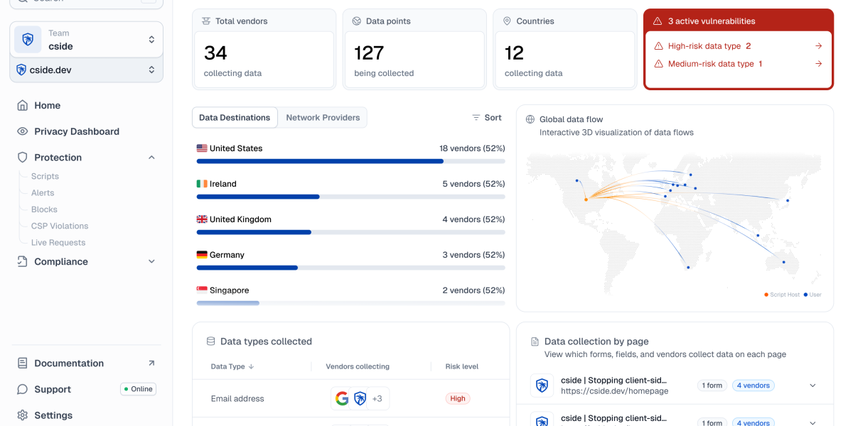 cside Launches Privacy Watch, an AI-Powered Solution That Addresses Website Privacy Violation Blind Spots
