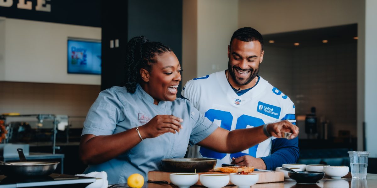 Dallas Cowboys’ Solomon Thomas Joins Celebrity Chef Tiffany Derry for Better With Dairy Nutrition Video
