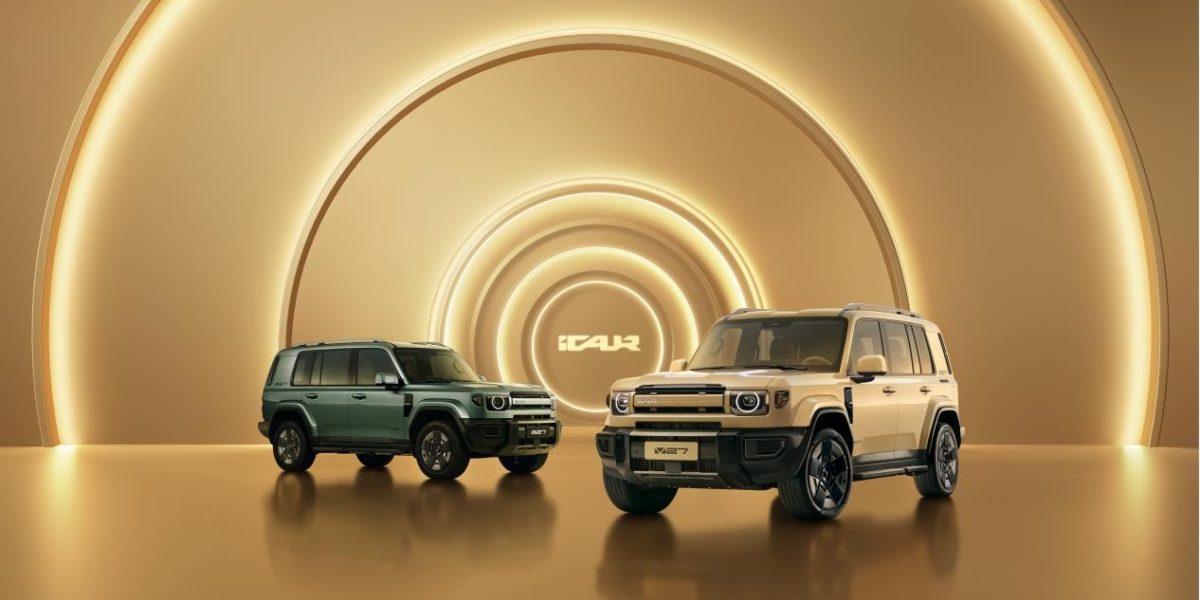 Global Launch of iCAUR V27 in Dubai: The Classic New-Energy Boxy SUV Sets Off on Its Worldwide Journey!