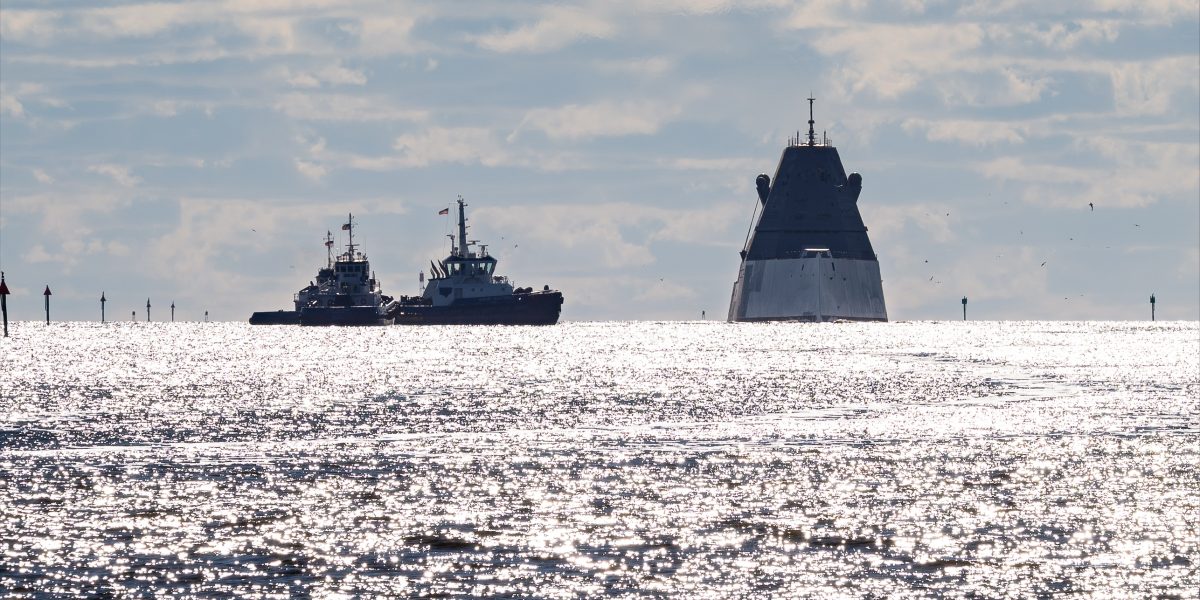 HII Completes Builder’s Sea Trials for USS Zumwalt (DDG 1000)