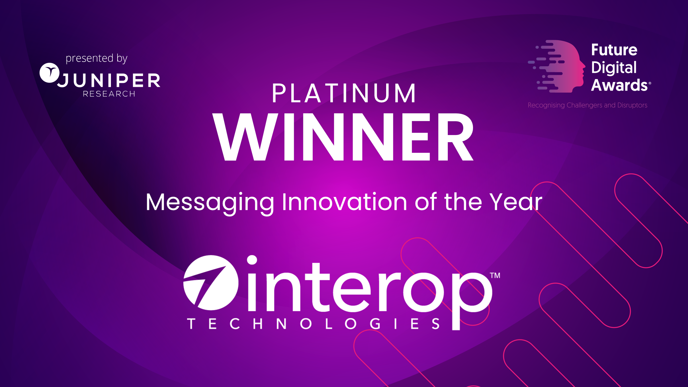 Interop Technologies’ RBM-IQ™ Wins Platinum for Messaging Innovation