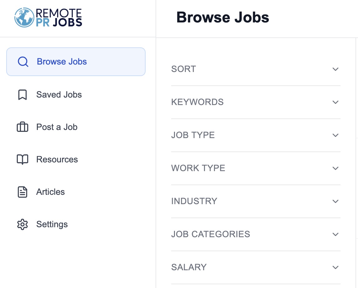 New RemotePRJobs.com Platform Helps PR & Communications Professionals Land Their Next Role Faster
