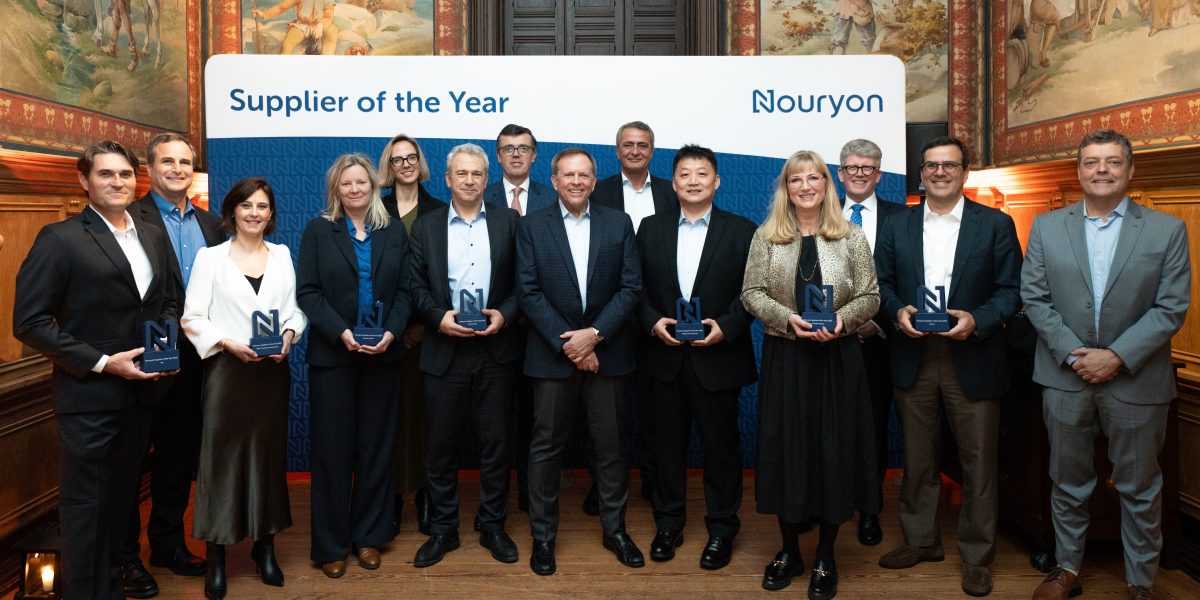 Nouryon honors top global partners with 2025 supplier of the year awards