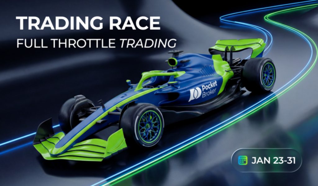Pocket Broker Introduces Formula 1 Inspired Trading Race