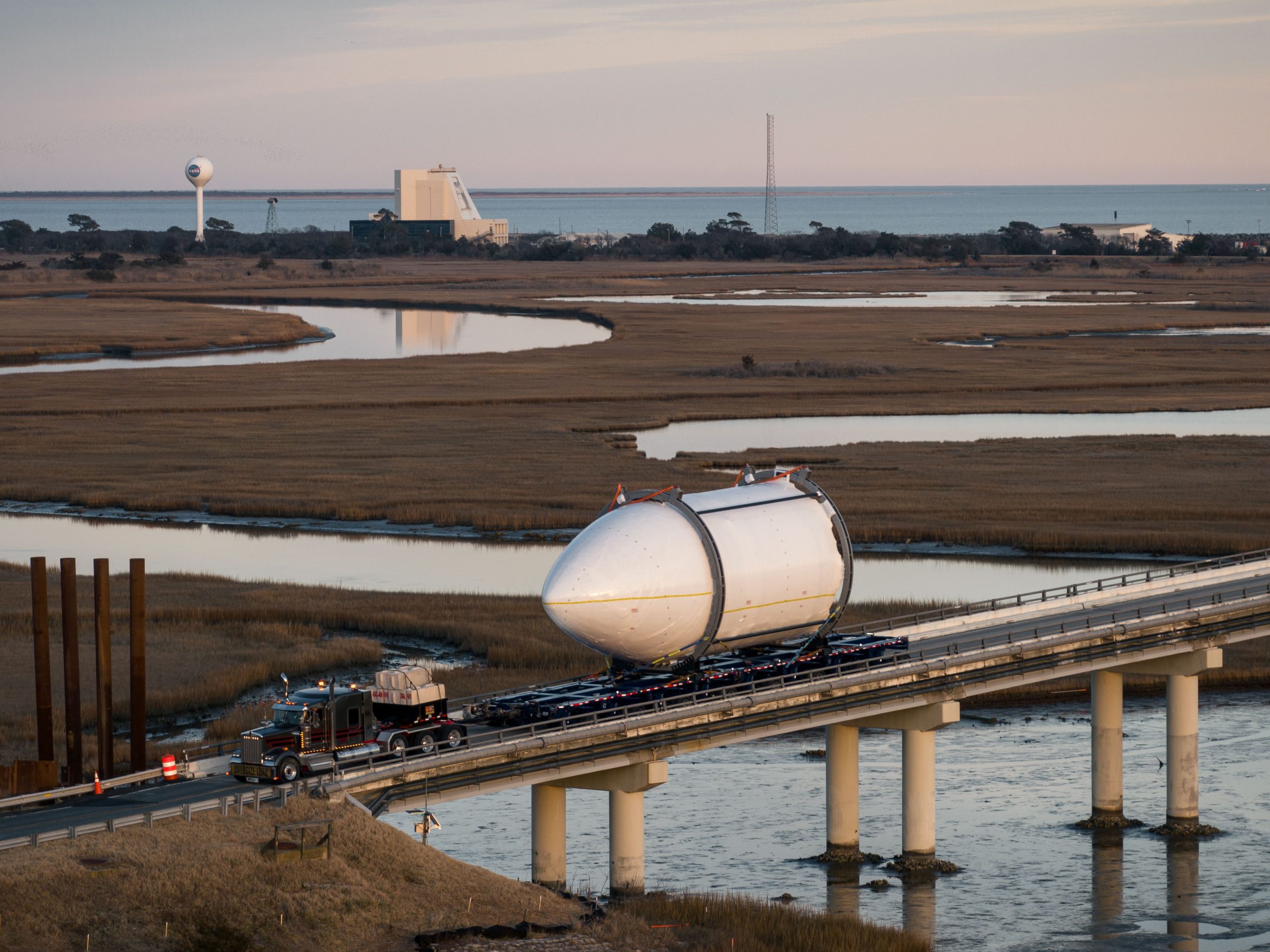Rocket Lab’s Hungry Hippo Fairing Arrives at Virginia Launch Site Ahead of First Neutron Flight