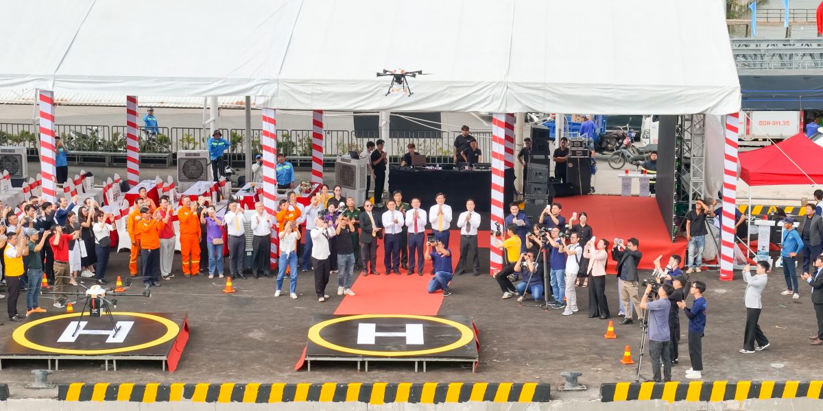 First City in ASEAN to Launch Sea-Crossing UAV Delivery