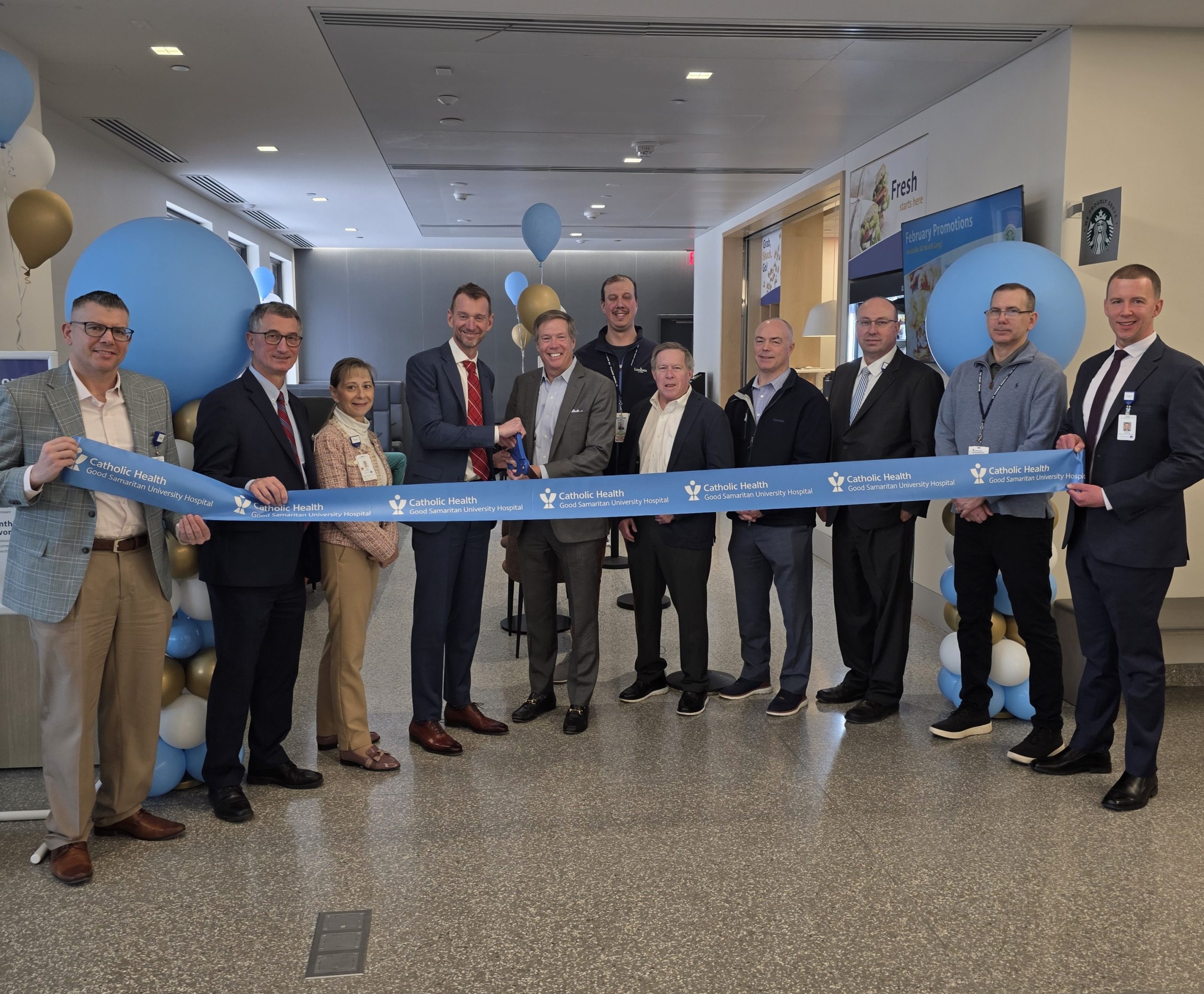 Lessing’s Hospitality Group Opens Shoreline Café at Catholic Health’s Good Samaritan University Hospital in West Islip, NY