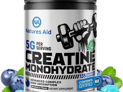 Natures Aid Introduces NSF-Certified Creatine Gummy Using Cold-Processing Technology