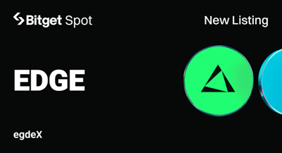 Bitget lists edgeX (EDGE) for Spot Trading