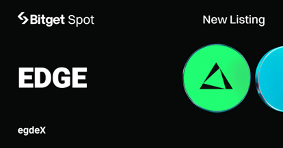 Bitget lists edgeX (EDGE) for Spot Trading