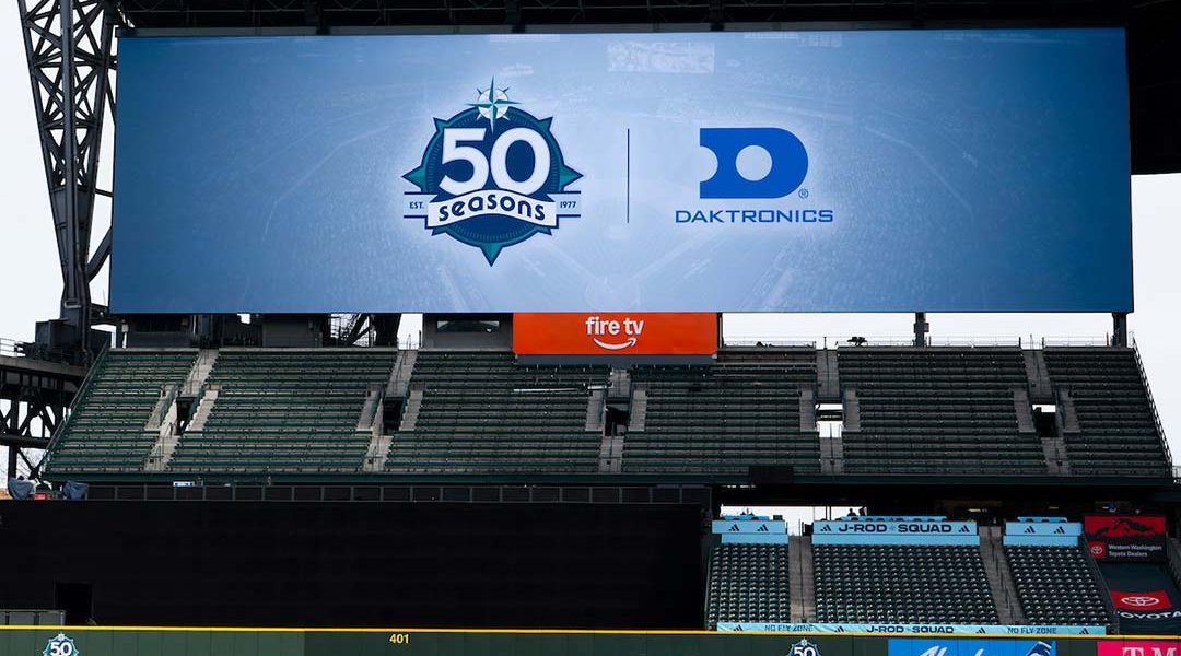 Seattle Mariners Upgrade Video Board at T-Mobile Park with Daktronics