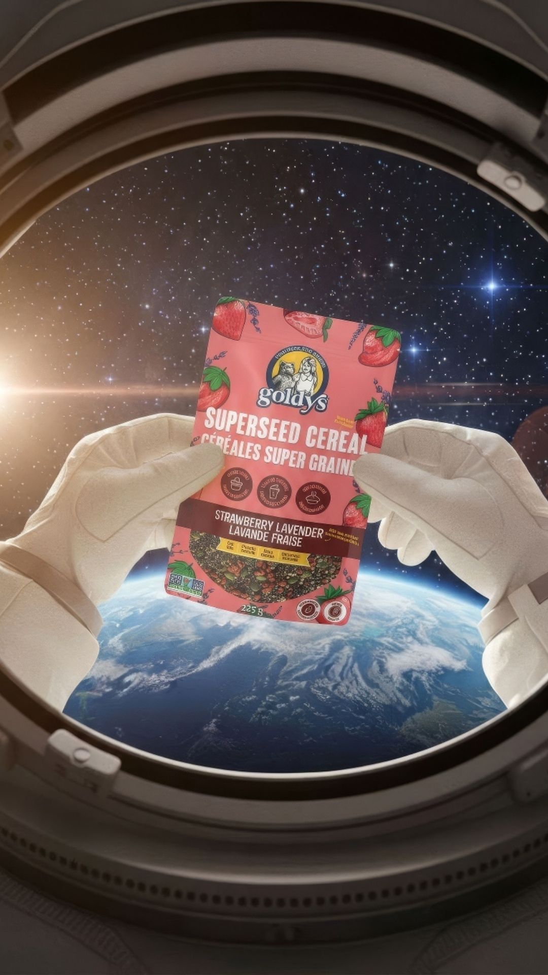 CANADIAN BREAKFAST BRAND GOLDYS REACHES NEW HEIGHTS AS ASTRONAUT JEREMY HANSEN TAKES PRODUCT ON HISTORIC MISSION - WITH EYES ON THIS FRIDAY'S LANDING MILESTONE