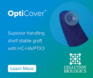 Cellution Biologics Inc. Announces Official Entry into the Ocular Market at ASCRS with the Launch of OptiCover™