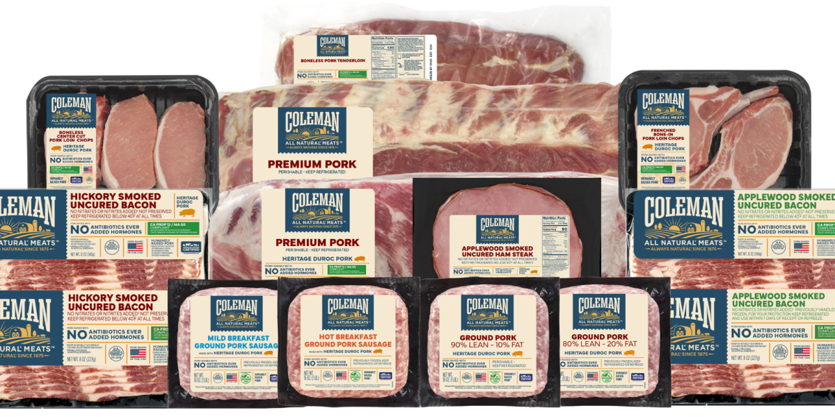 Coleman® All Natural Meats Brings 23 Pork Products to Woodman’s Stores Across Wisconsin and Illinois