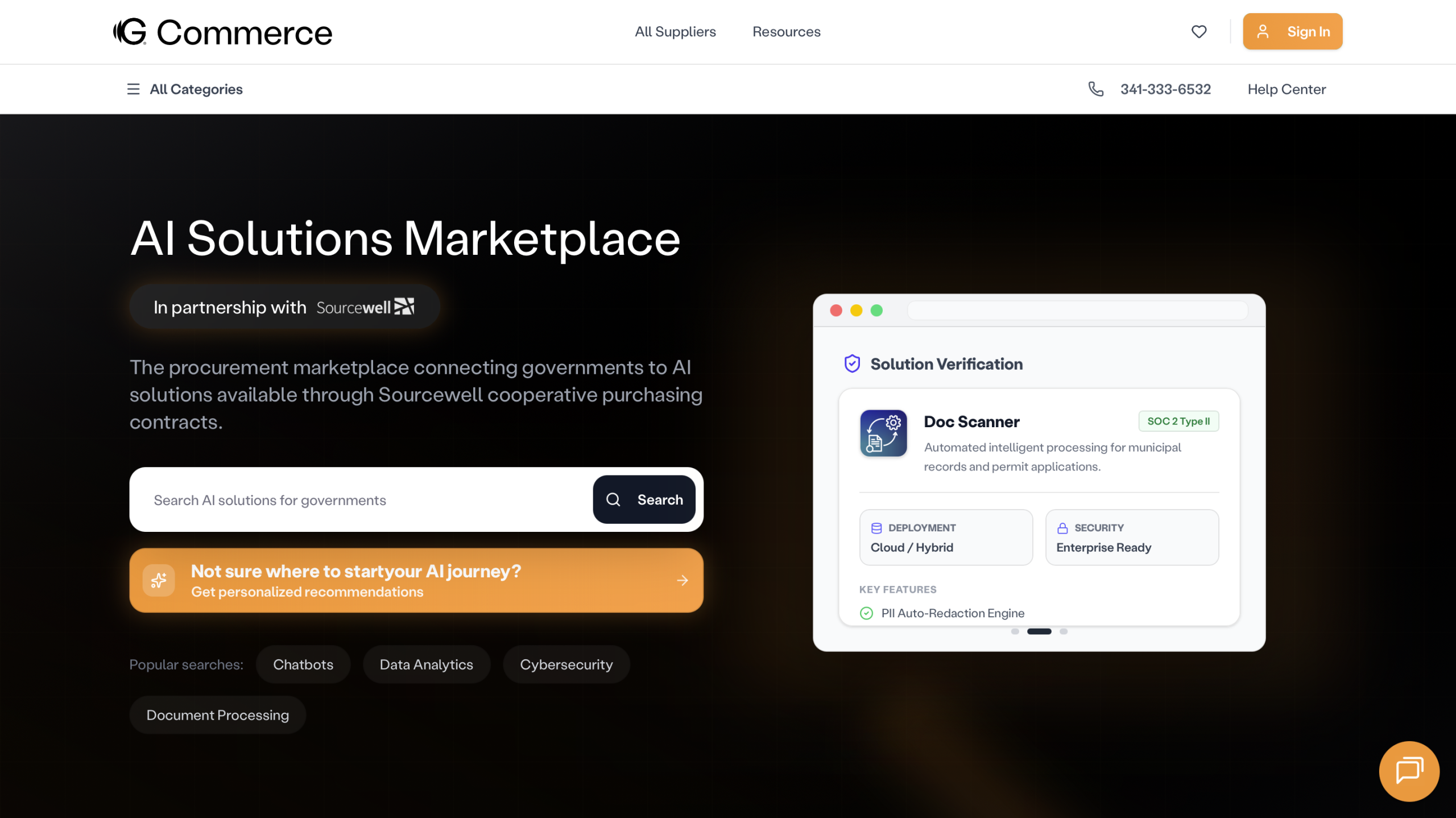 CORRECTION – Glass Launches Cooperative Purchasing Marketplace Pilot Program for AI Solutions in Partnership with Sourcewell