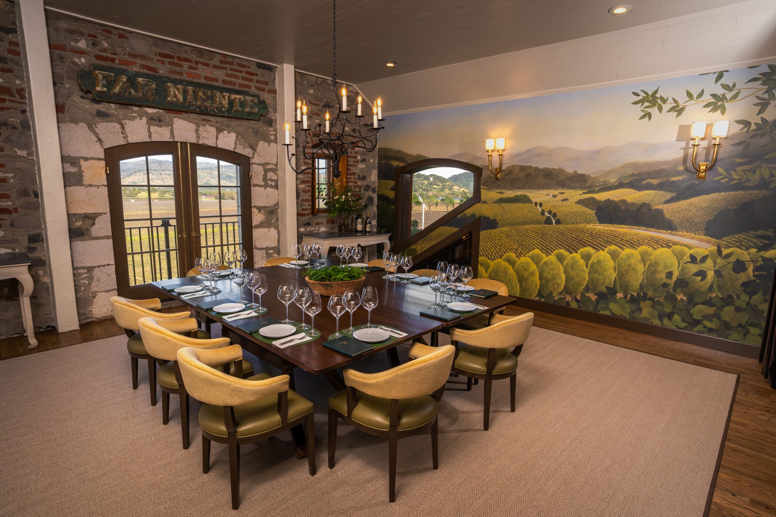 Far Niente Unveils a Reimagined Great Hall in Its Historic 1885 Napa Valley Winery