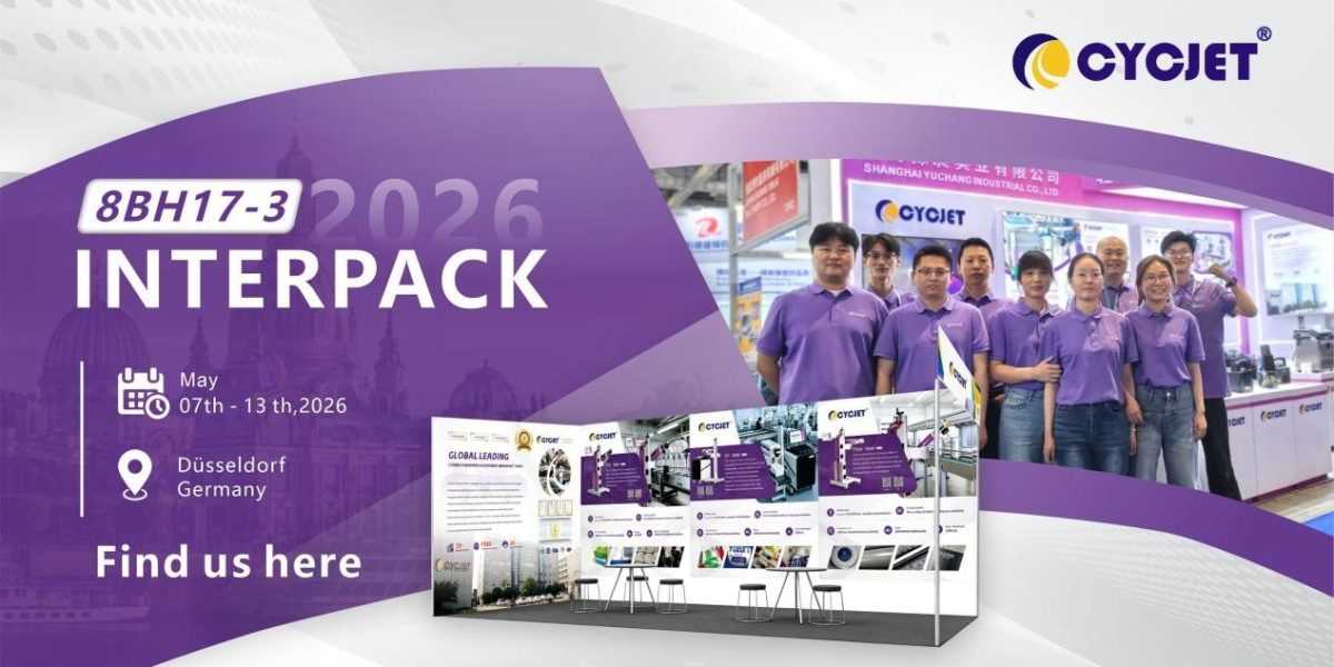 Focusing on the New Ecosystem of Intelligent Packaging Manufacturing | CYCJET Cordially Invites You to interpack 2026 in Germany