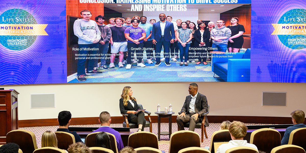 Former Toyota Executive Mentors High Point University Students