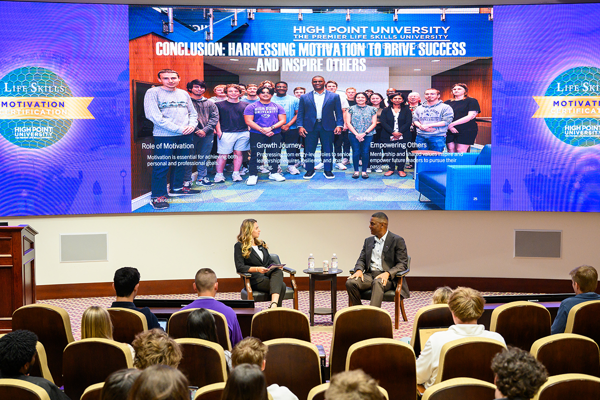 Former Toyota Executive Mentors High Point University Students