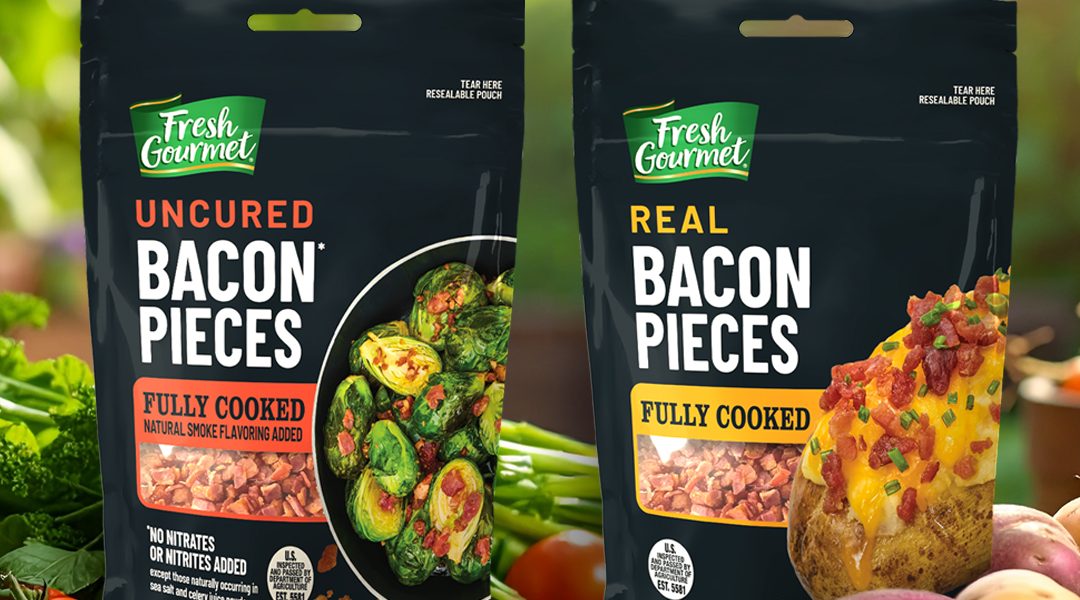 Fresh Gourmet Launches Bacon Pieces in the Produce Aisle—With a Steamy Assist from Bachelor Nation’s Aaron Clancy
