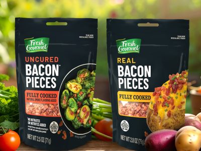 Fresh Gourmet Launches Bacon Pieces in the Produce Aisle—With a Steamy Assist from Bachelor Nation’s Aaron Clancy