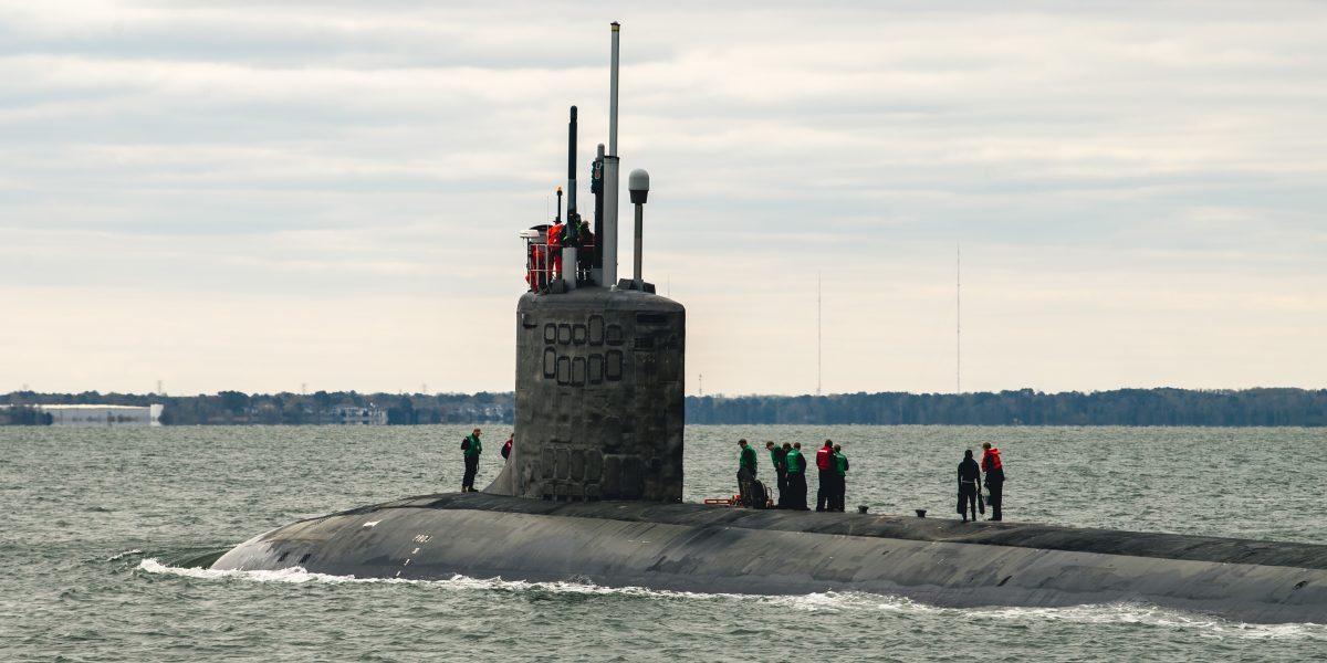 HII Redelivers USS New Jersey (SSN 796) from Post-Shakedown Availability at Newport News Shipbuilding