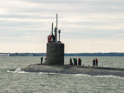 HII Redelivers USS New Jersey (SSN 796) from Post-Shakedown Availability at Newport News Shipbuilding