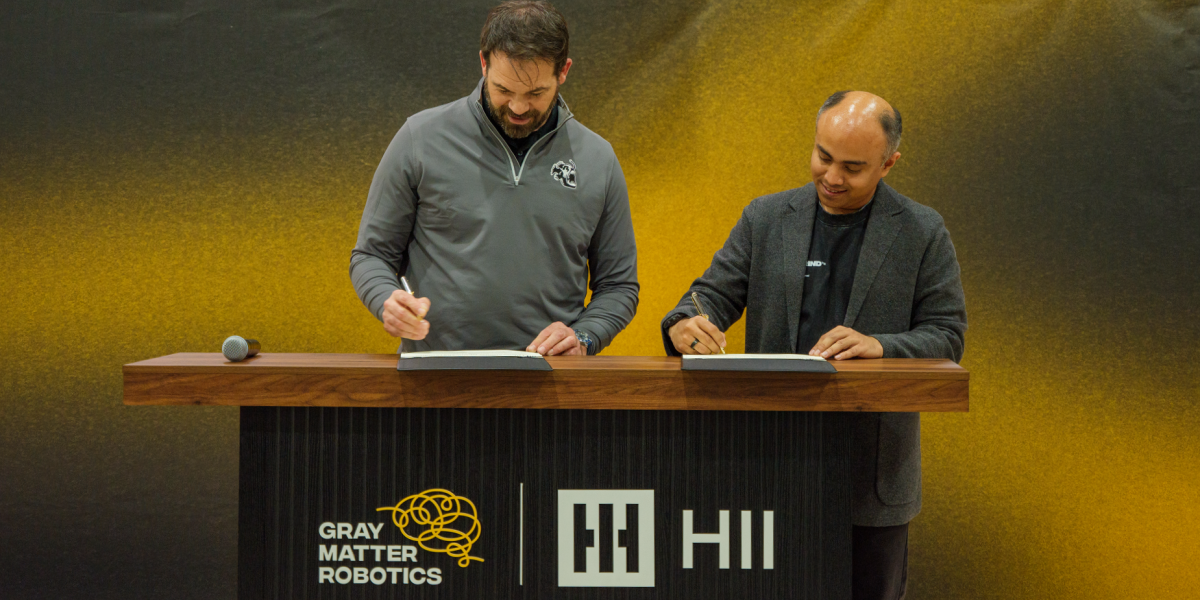 HII Teams with GrayMatter Robotics to Integrate Physical AI into Manned and Unmanned Shipbuilding