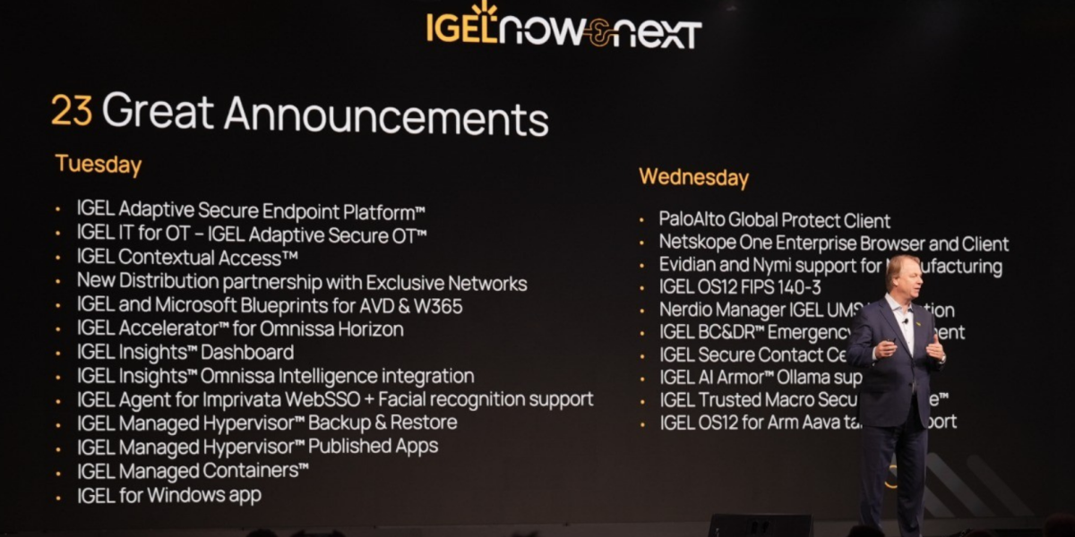 IGEL Now & Next® 2026 Concludes in Miami with Breakthroughs in Secure Endpoints, Modern EUC, and Ecosystem Innovation