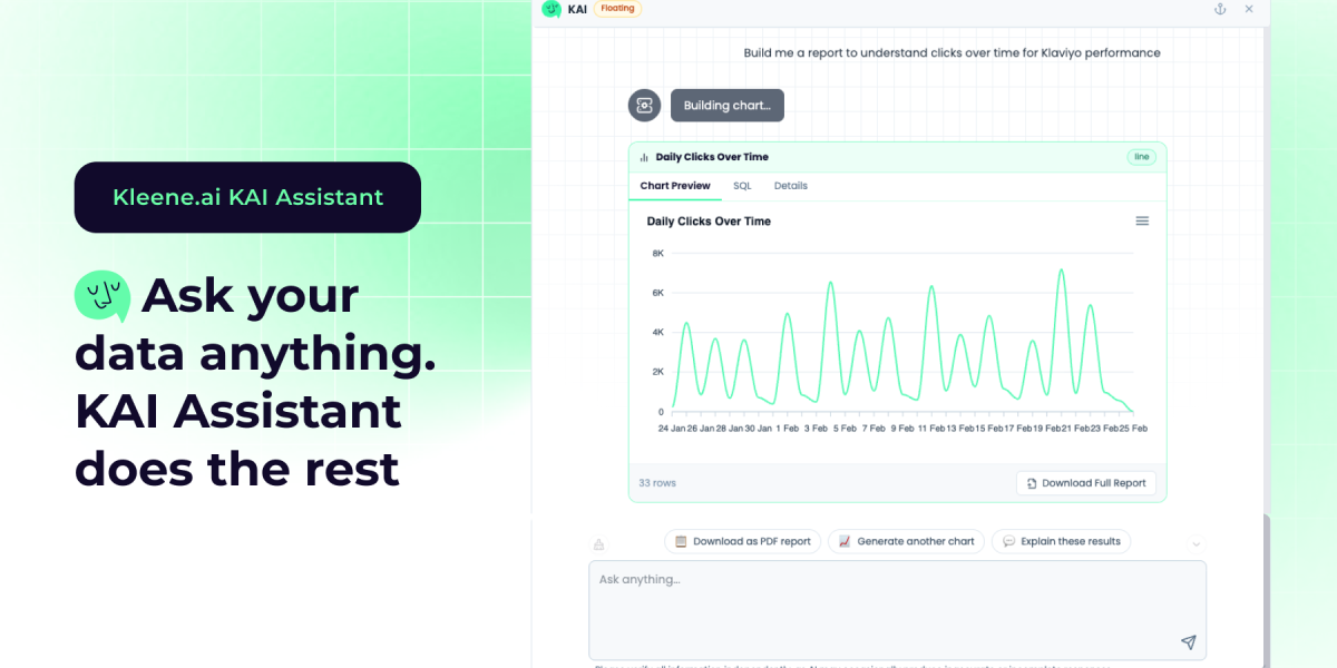 Kleene.ai Launches KAI Assistant — A Native AI Interface for Its Data and Analytics Platform