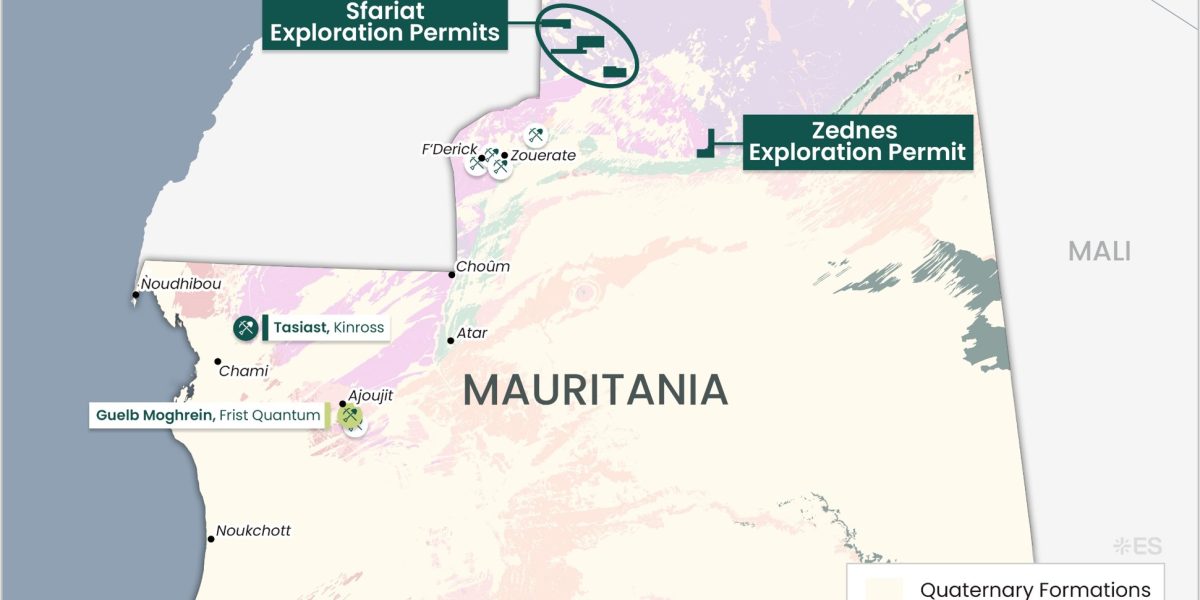 Montage Gold secures over 2,000km2 of prospective gold exploration tenements in Mauritania